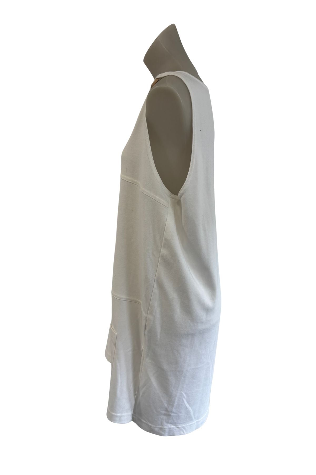 Wear Abouts USA made button up tunic dress, L