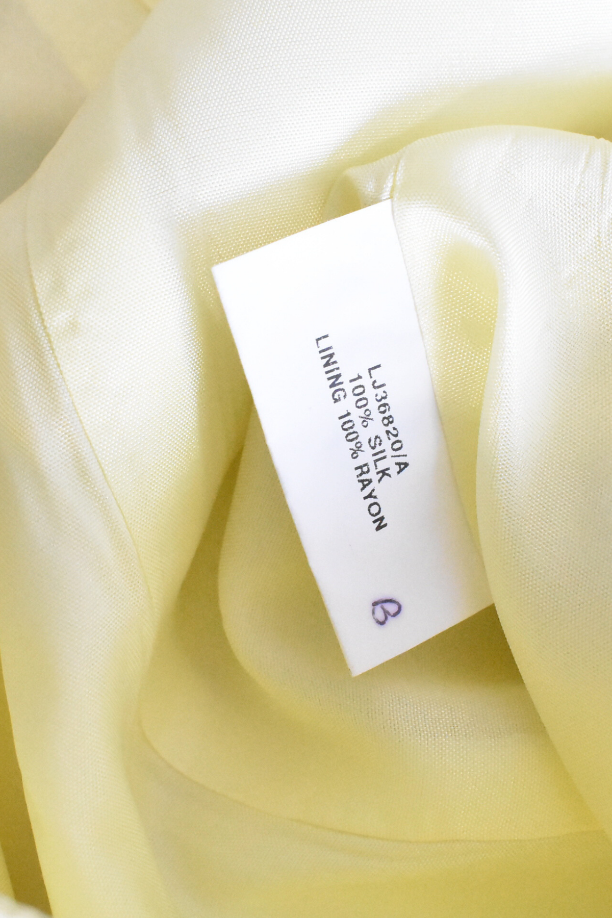 Vintage Anthea Crawford silk lemon cami, 10