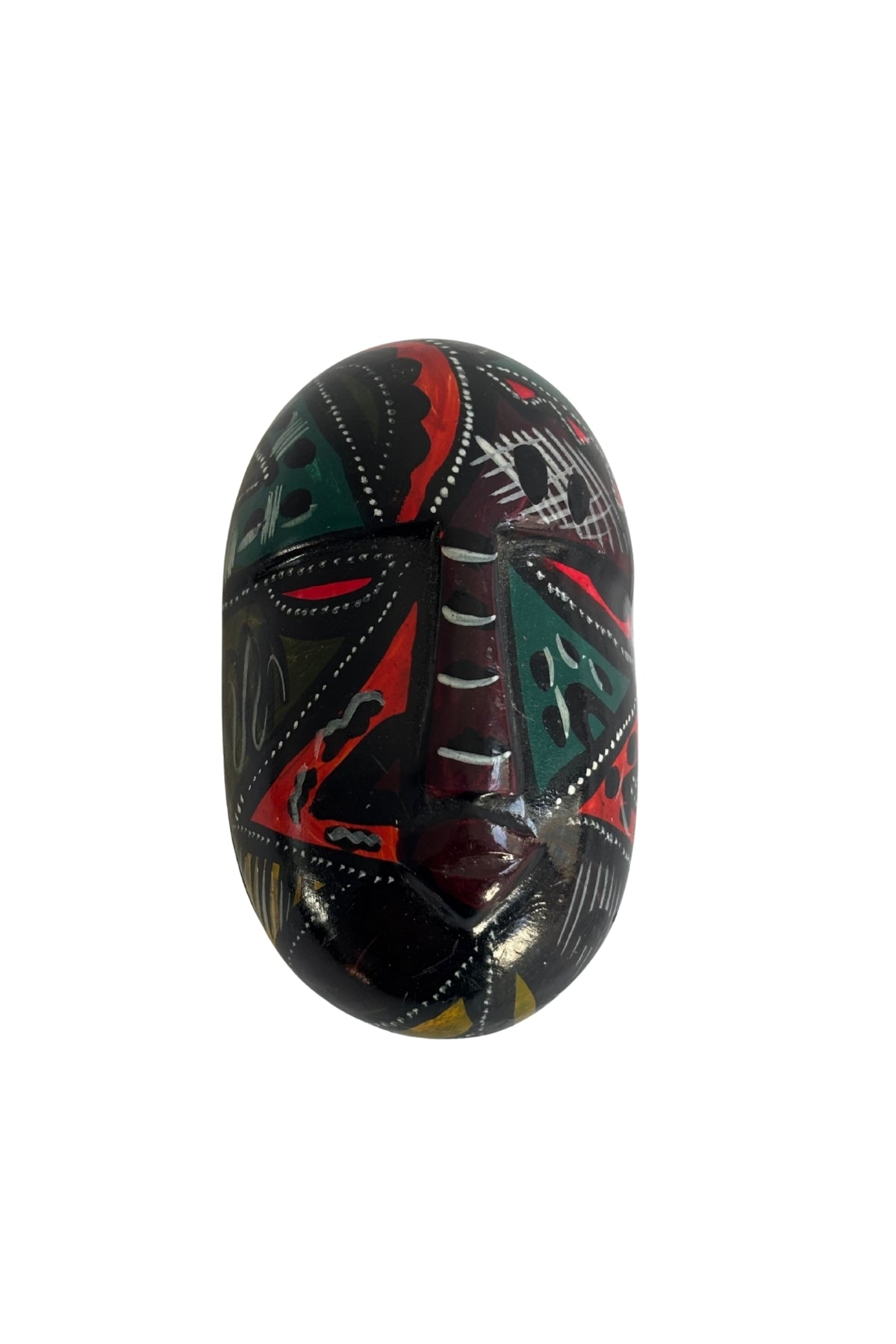 Tribal mask trinket box