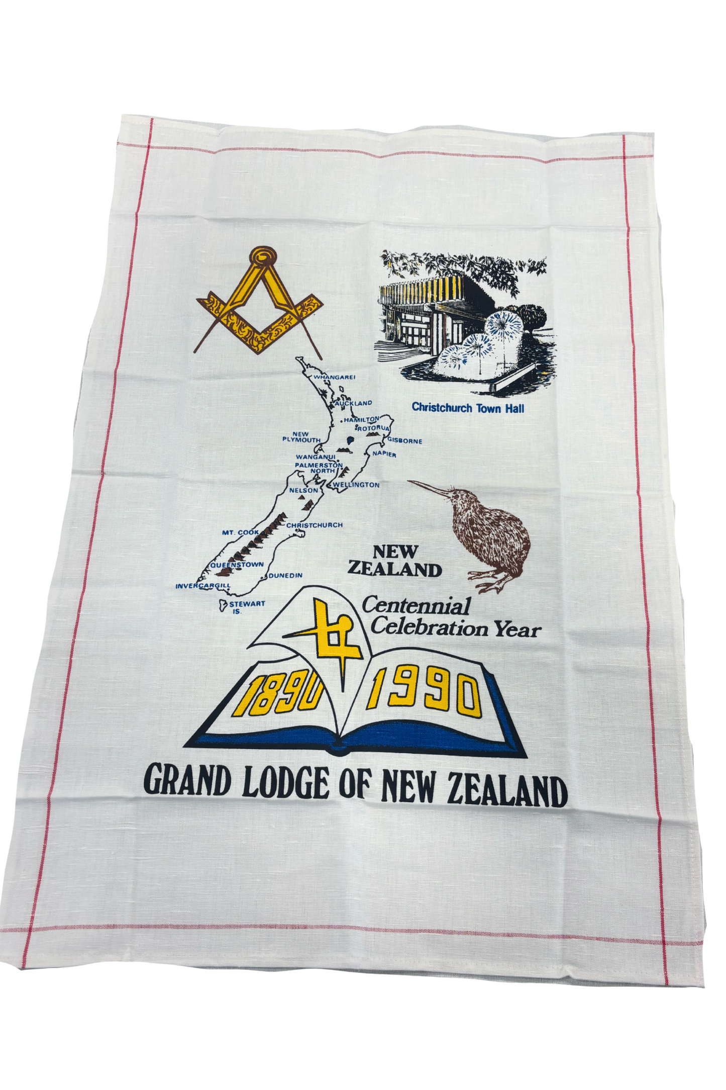 Grand lodge of New Zealand centennial celebration year