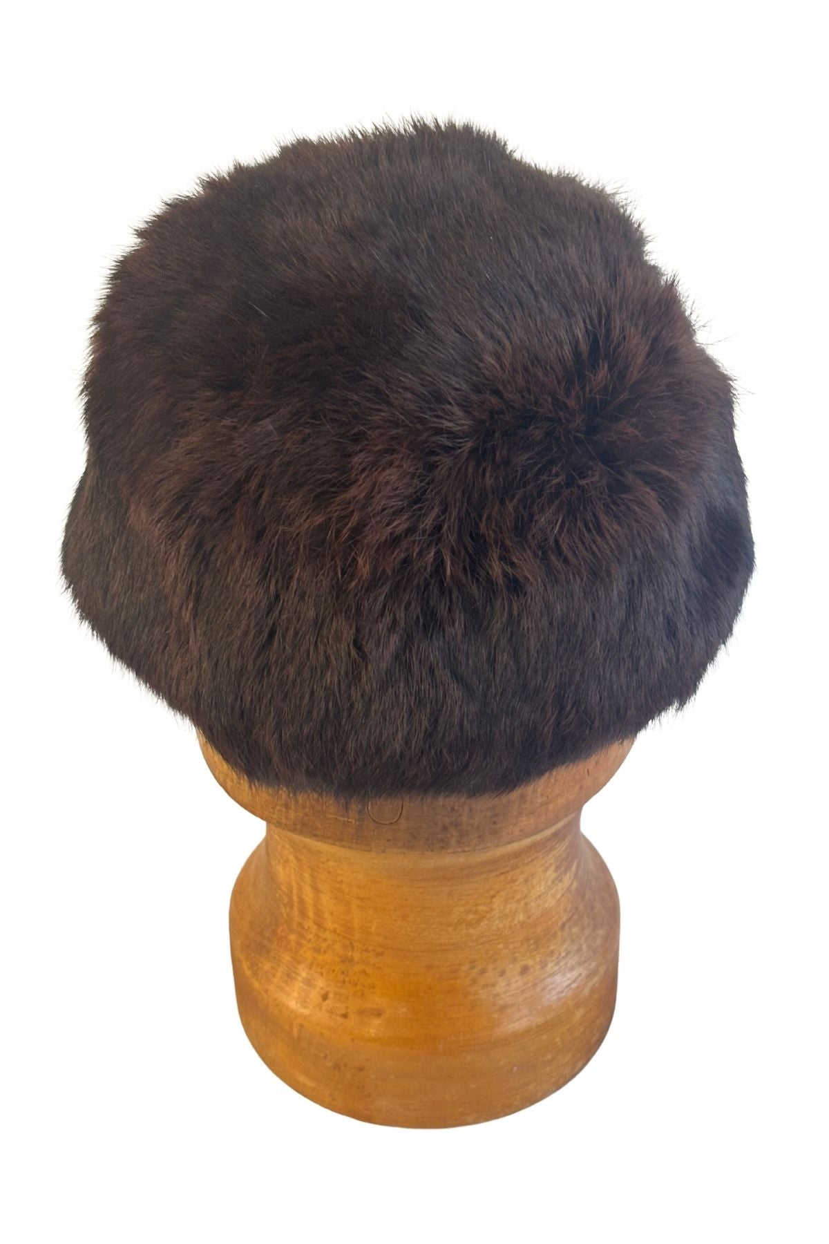 Genuine fur beanie