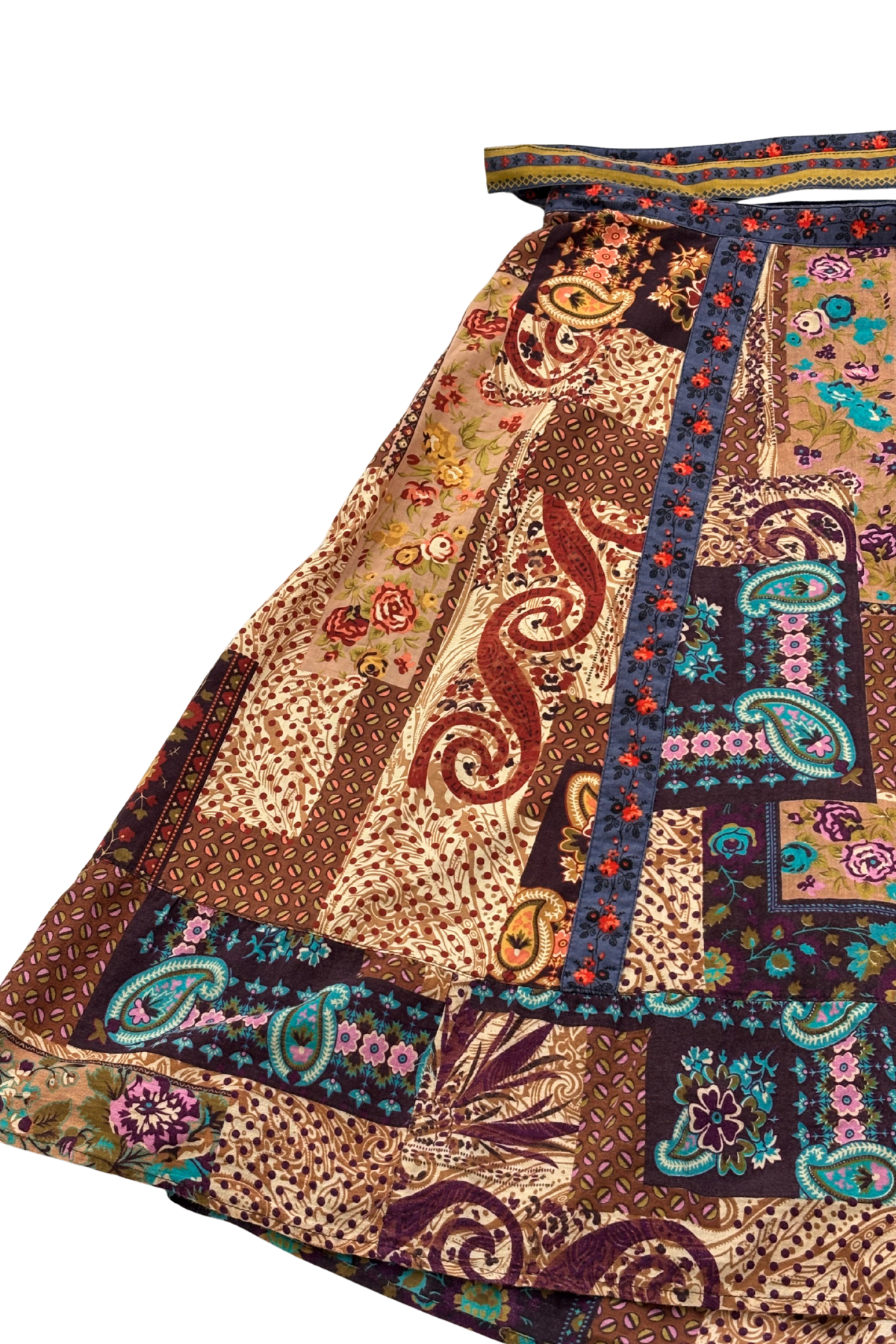 Sunny Girl groovy wrap skirt