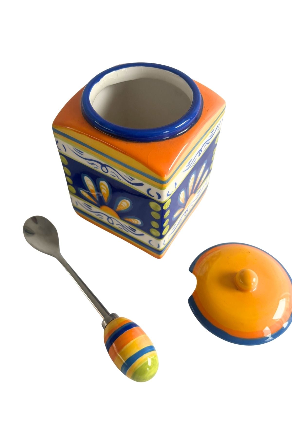 Living ART decorator sugar/coffee jar