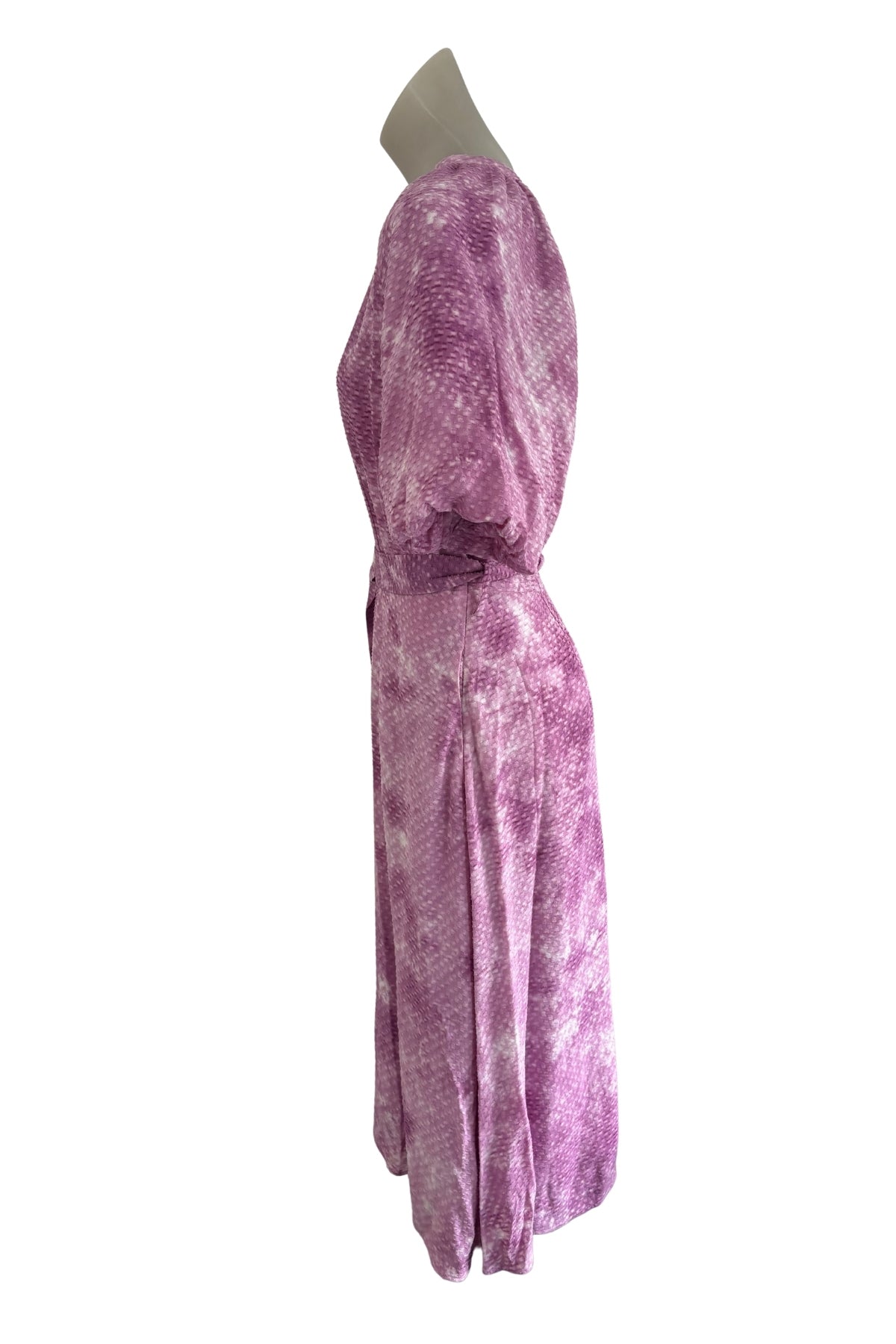 David Lawrence purple maxi dress, 8