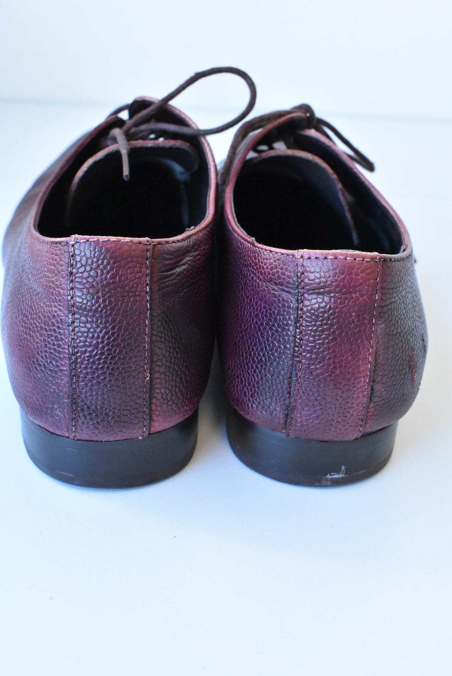 Giancarlo Moretti red leather shoes, size 44