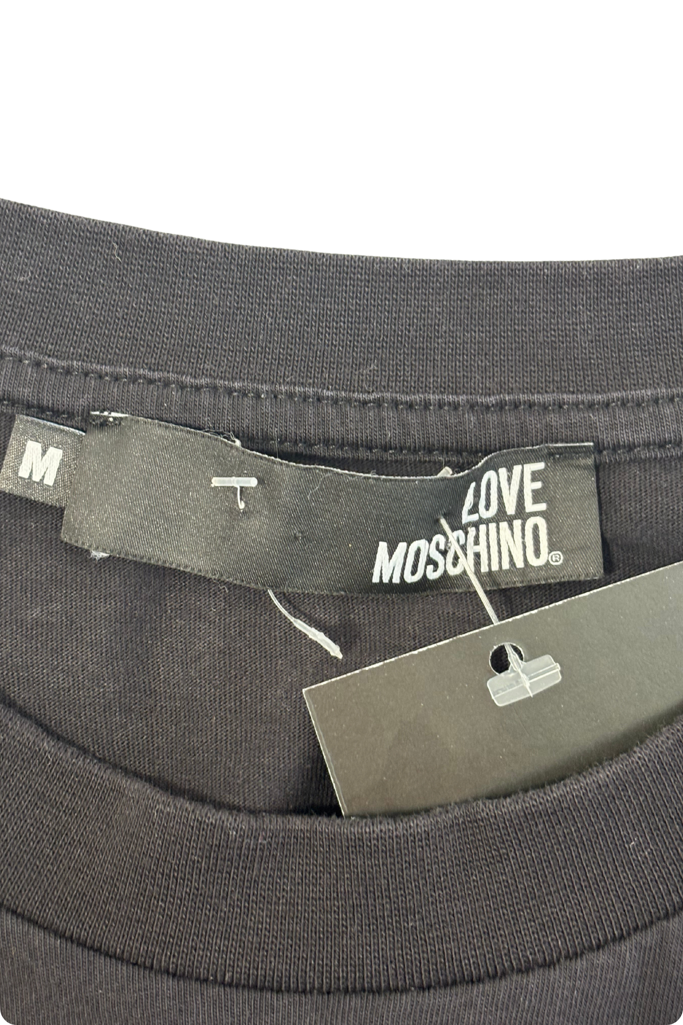 Love Moschino black box tee, M