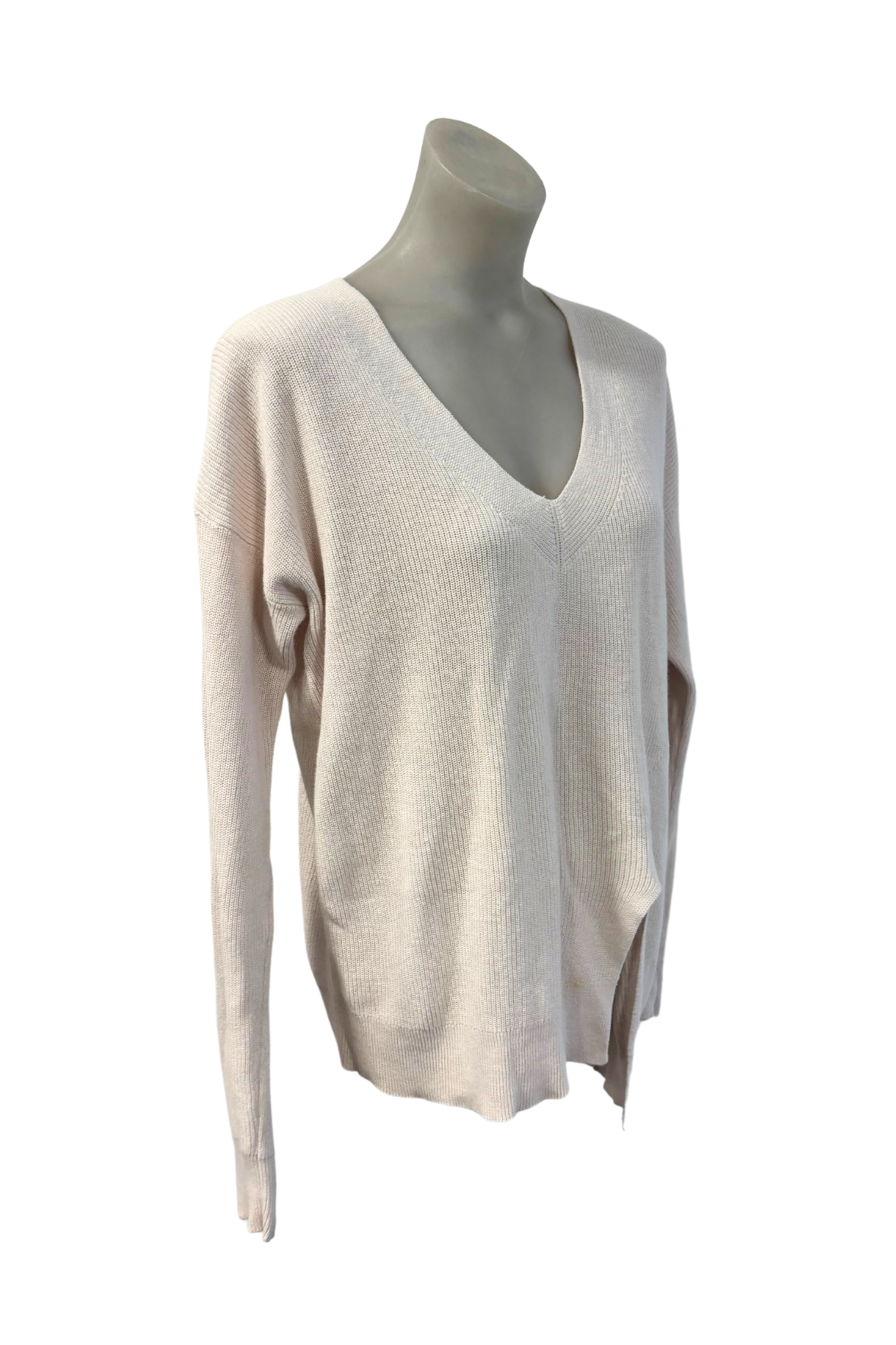 Ricochet V-neck asymmetrical sweater, XS