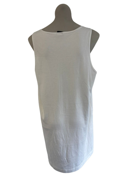 Wear Abouts USA made button up tunic dress, L