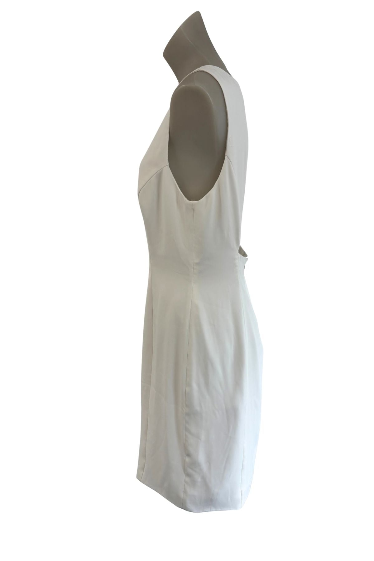 Fame And Partners white structured dress, 14 NWT