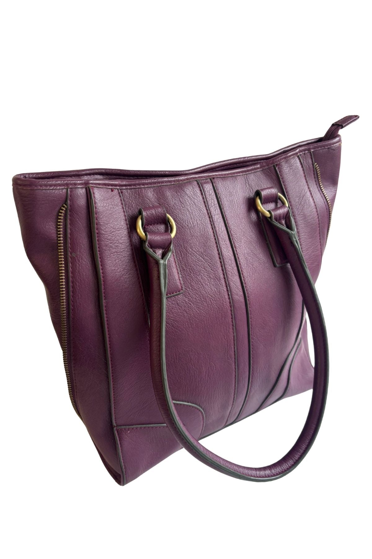 Milleni purple plum handbag