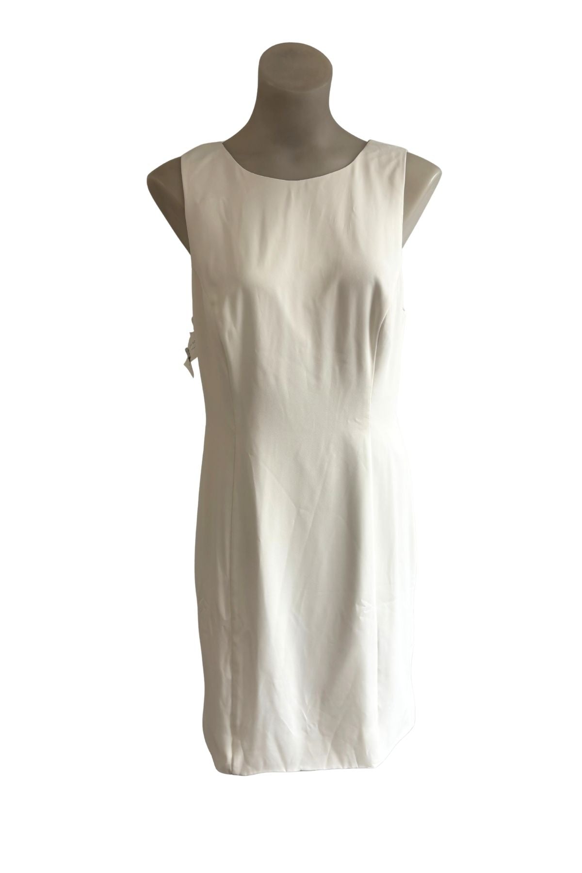 Fame And Partners white structured dress, 14 NWT