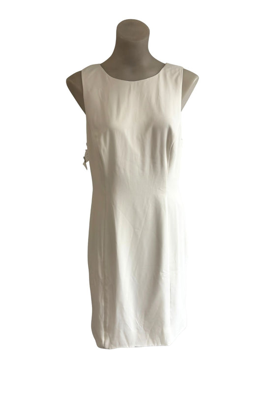 Fame And Partners white structured dress, 14 NWT