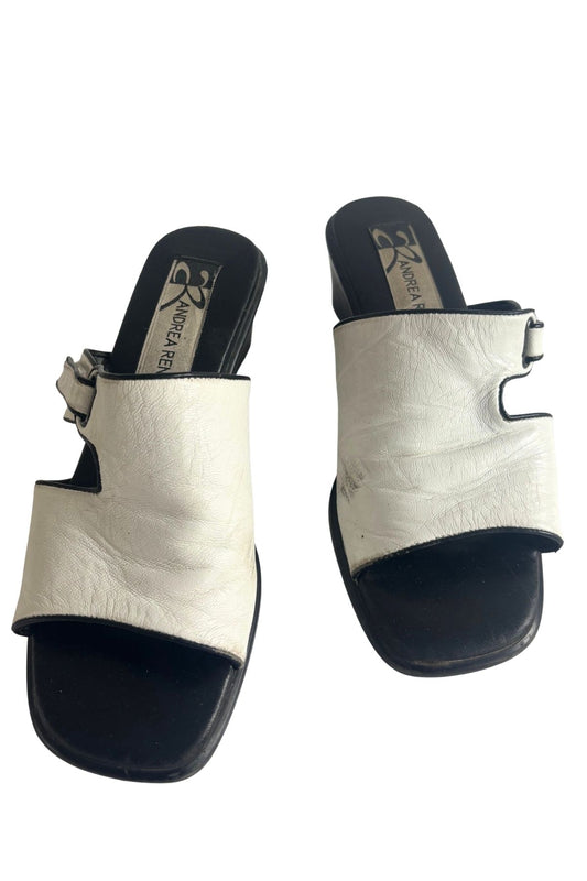 Andrea Renzi leather kitten heels, 6