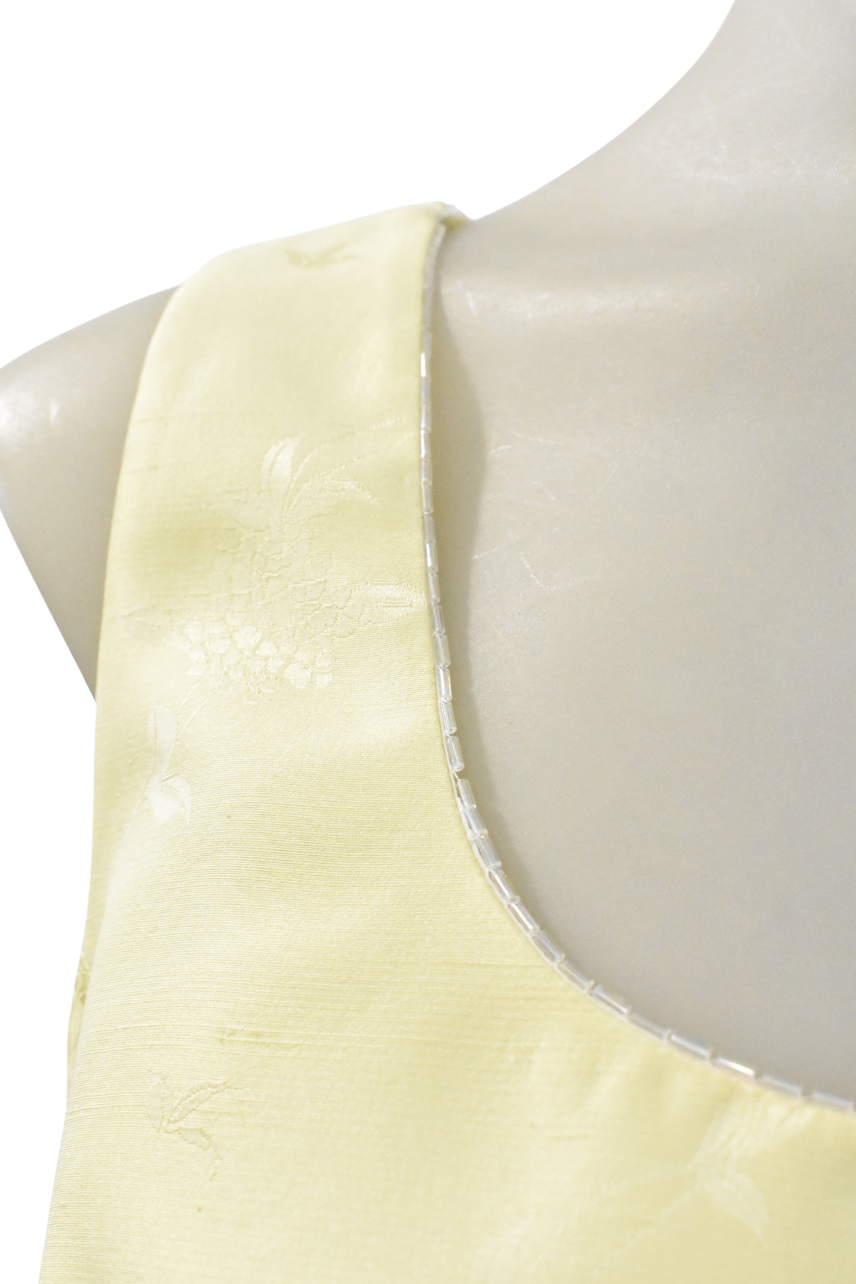 Vintage Anthea Crawford silk lemon cami, 10