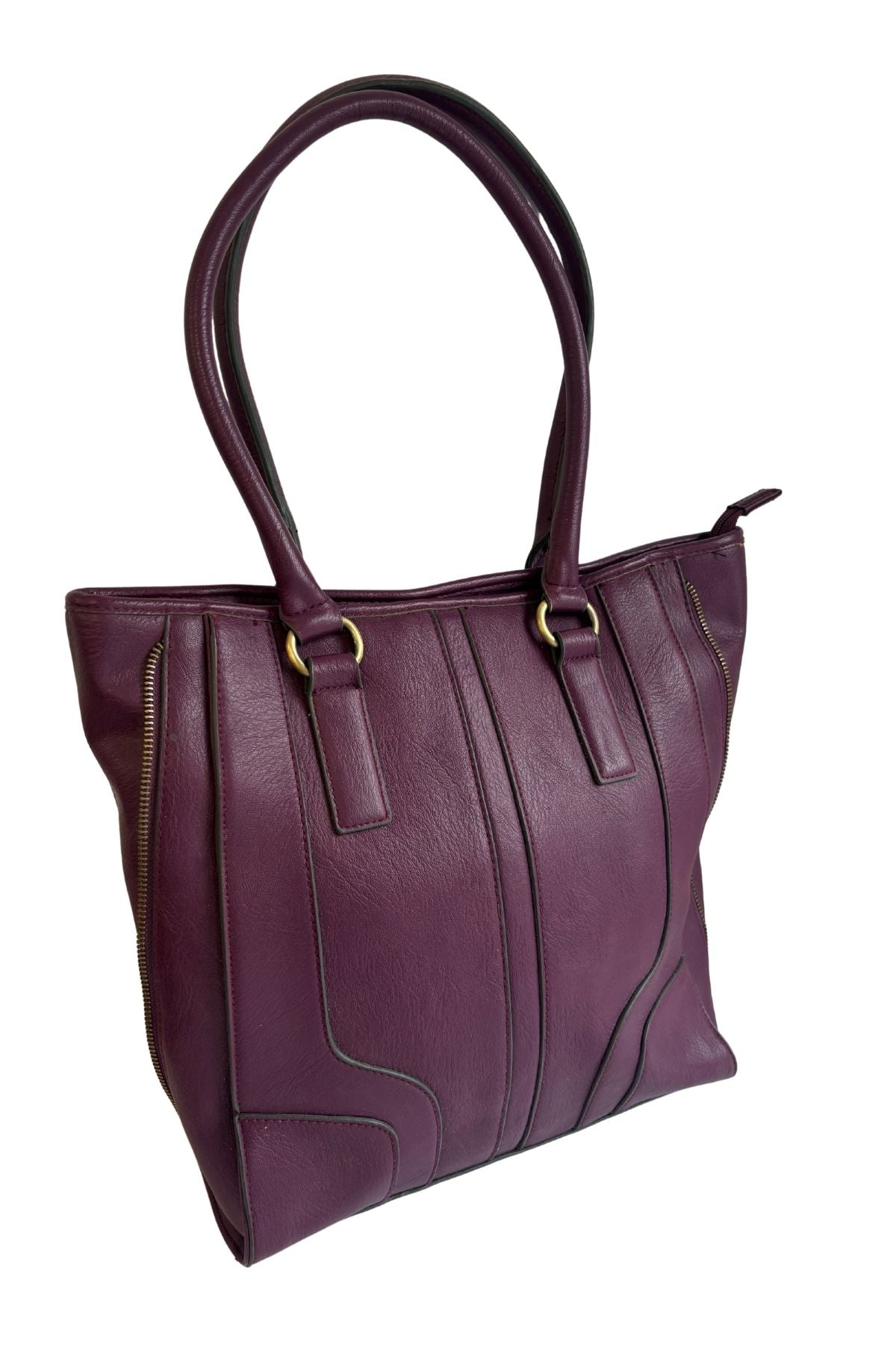 Milleni purple plum handbag