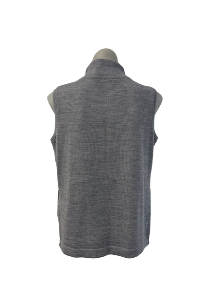 Crockett NZ made 100% wool vest, S