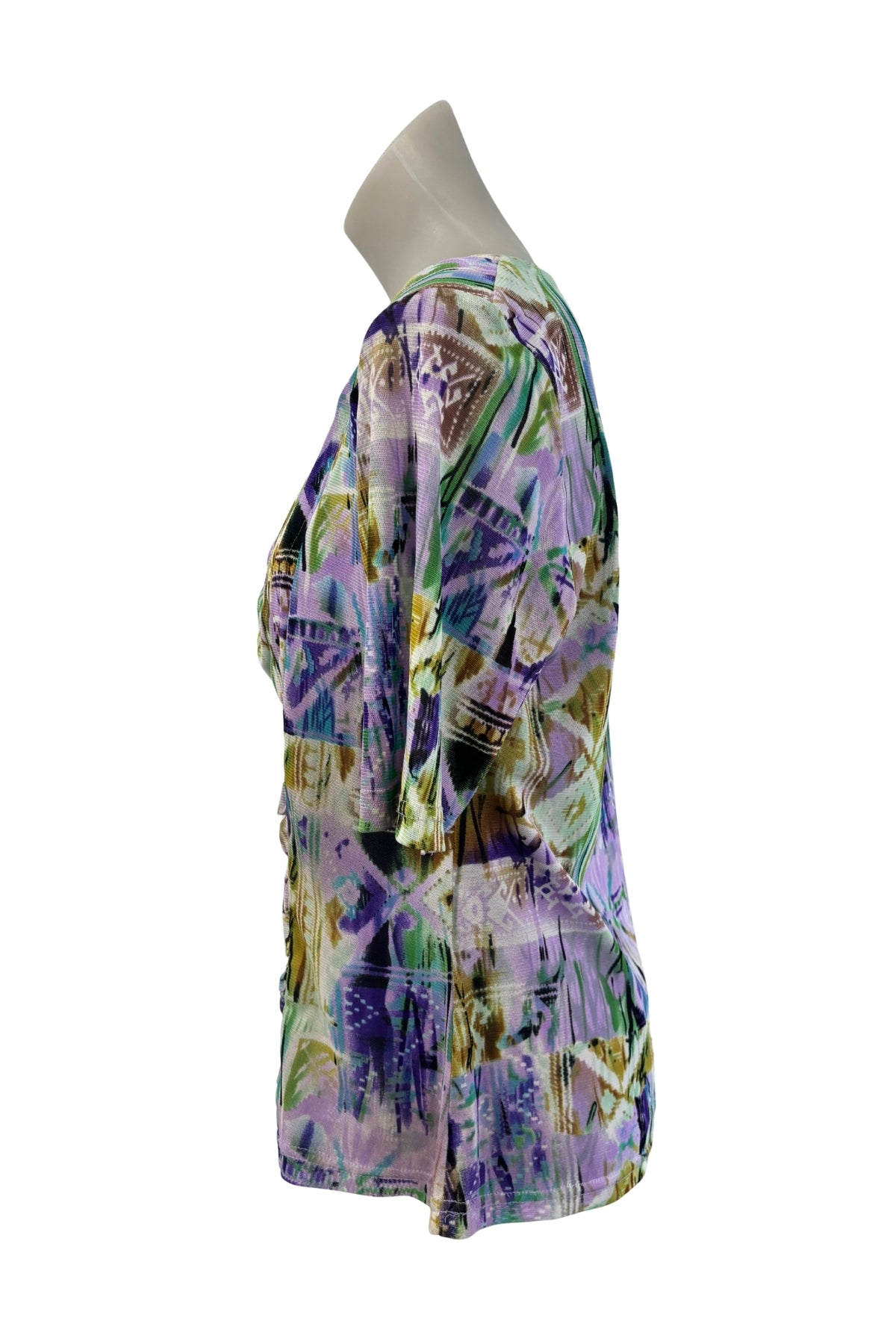 Purple Sage mesh blouse, M