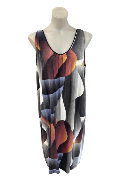 Juna muted colours tunic dress, 14