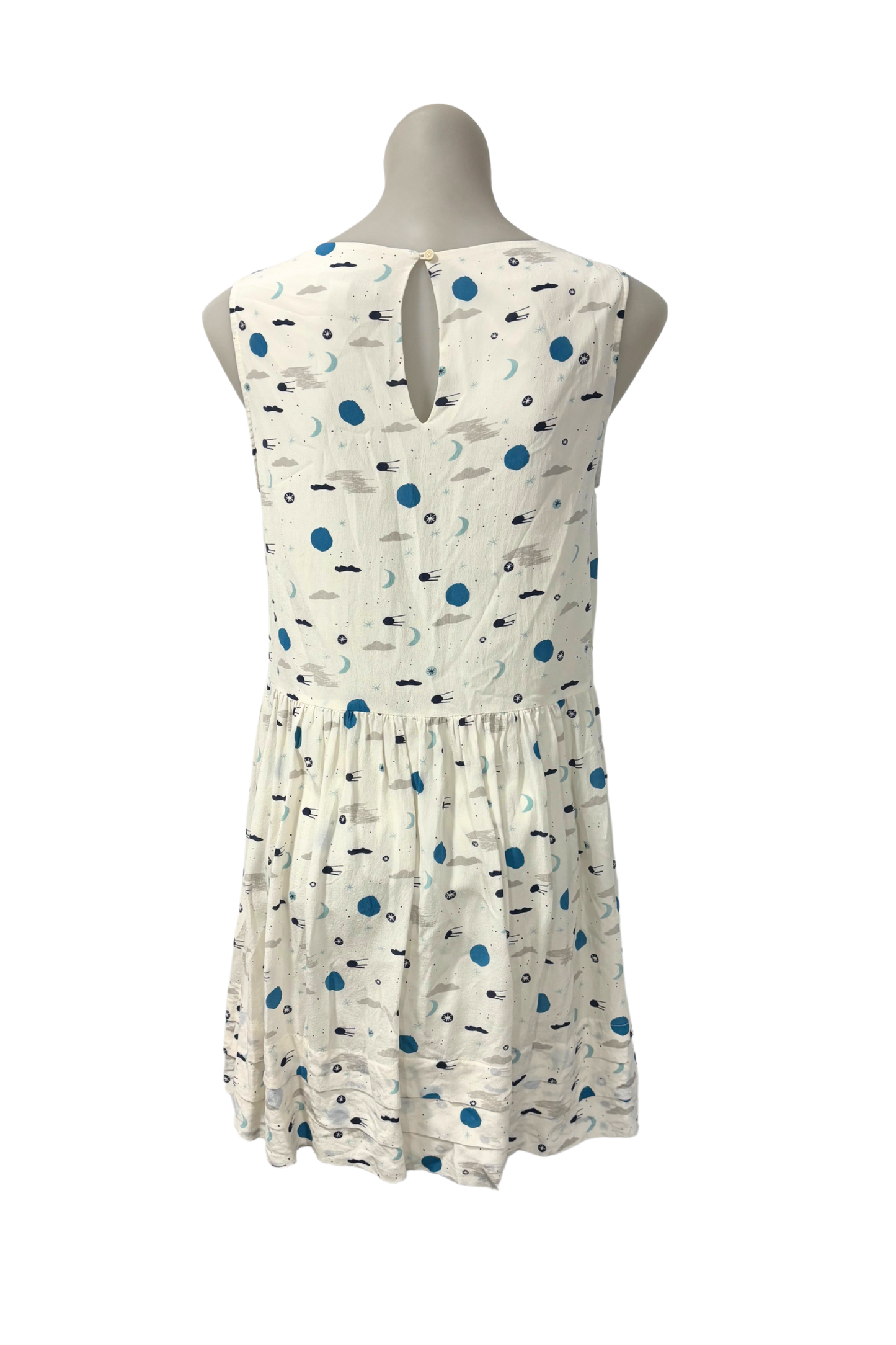 Karen Walker Night Sky midi dress, S