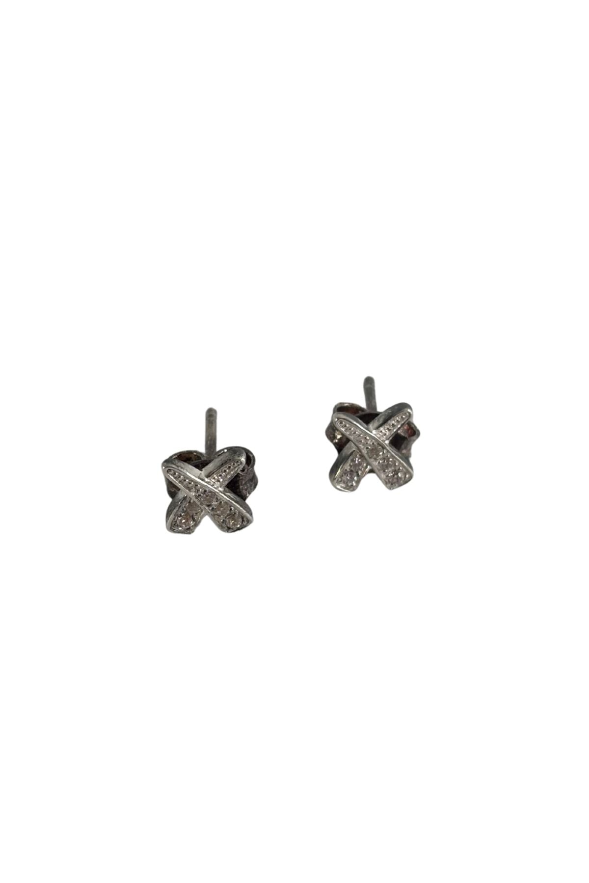 925 Silver CZ earrings