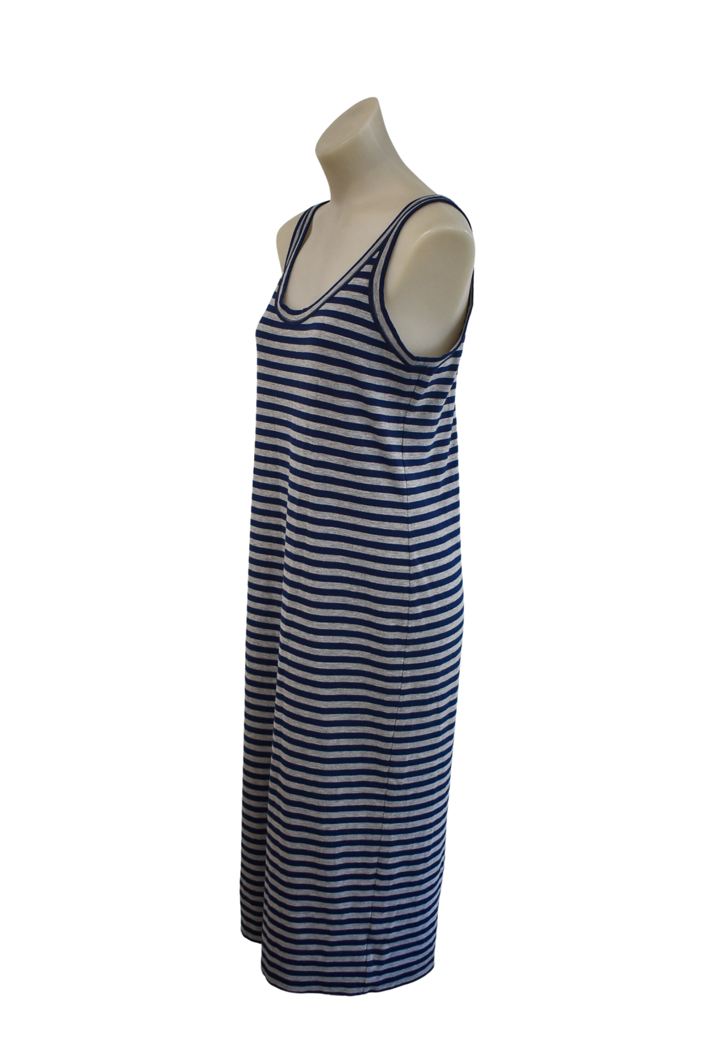 Karen Walker NZ made striped maxi dress, 12