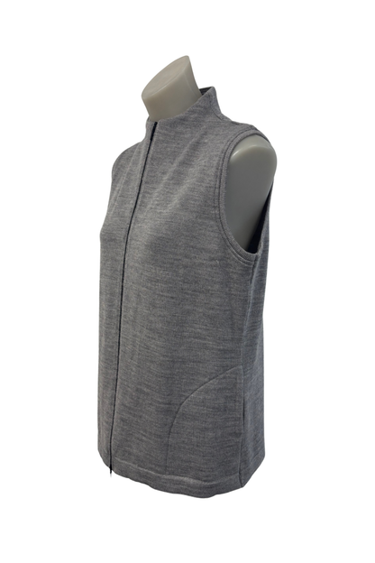 Crockett NZ made 100% wool vest, S
