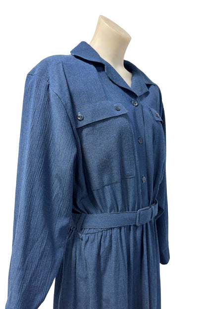 KA'SAGE NZ made vintage belted dress, 20