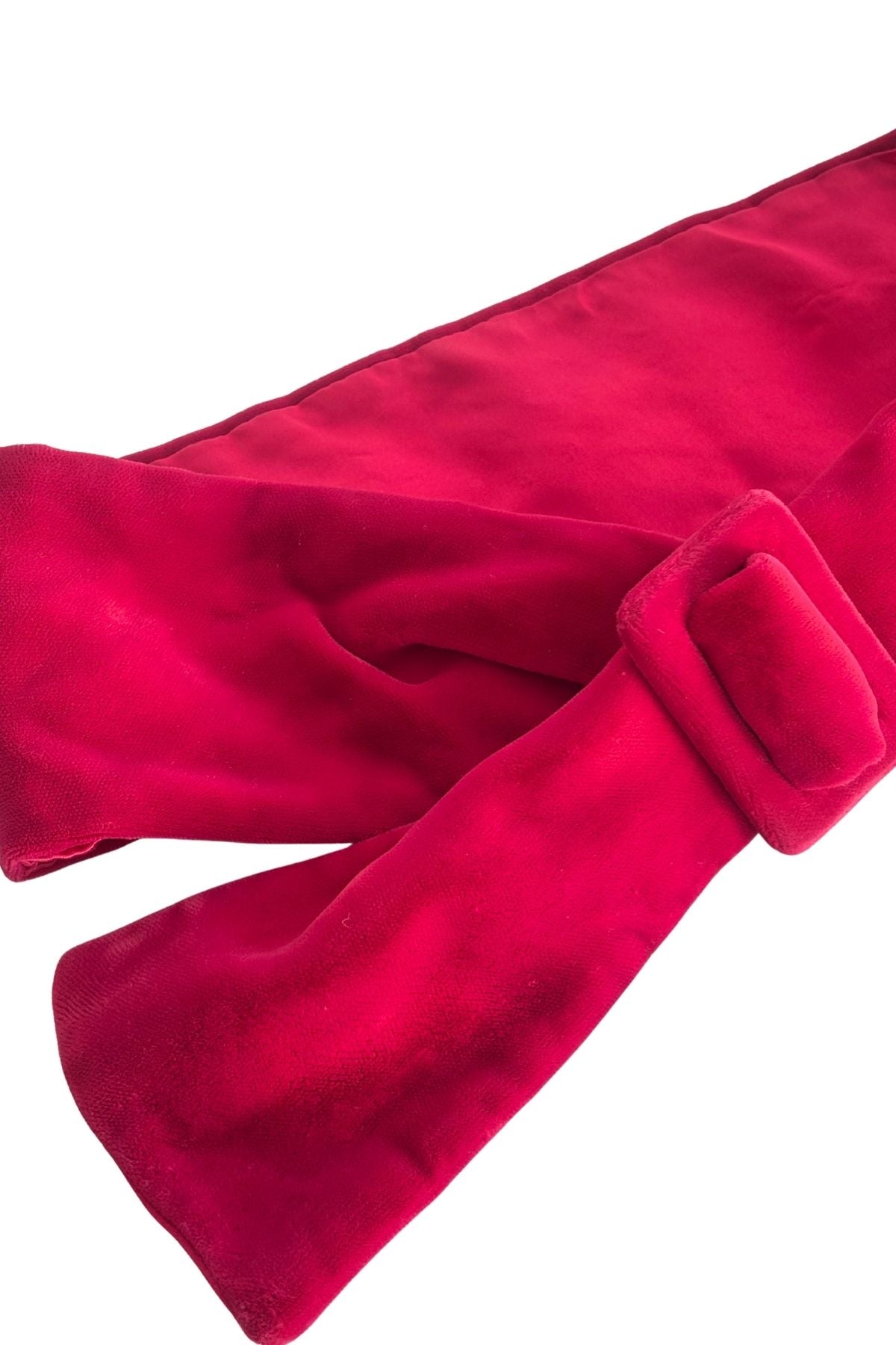 Vintage velvet satin belt