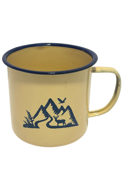 Camp Glenorchy metal mug