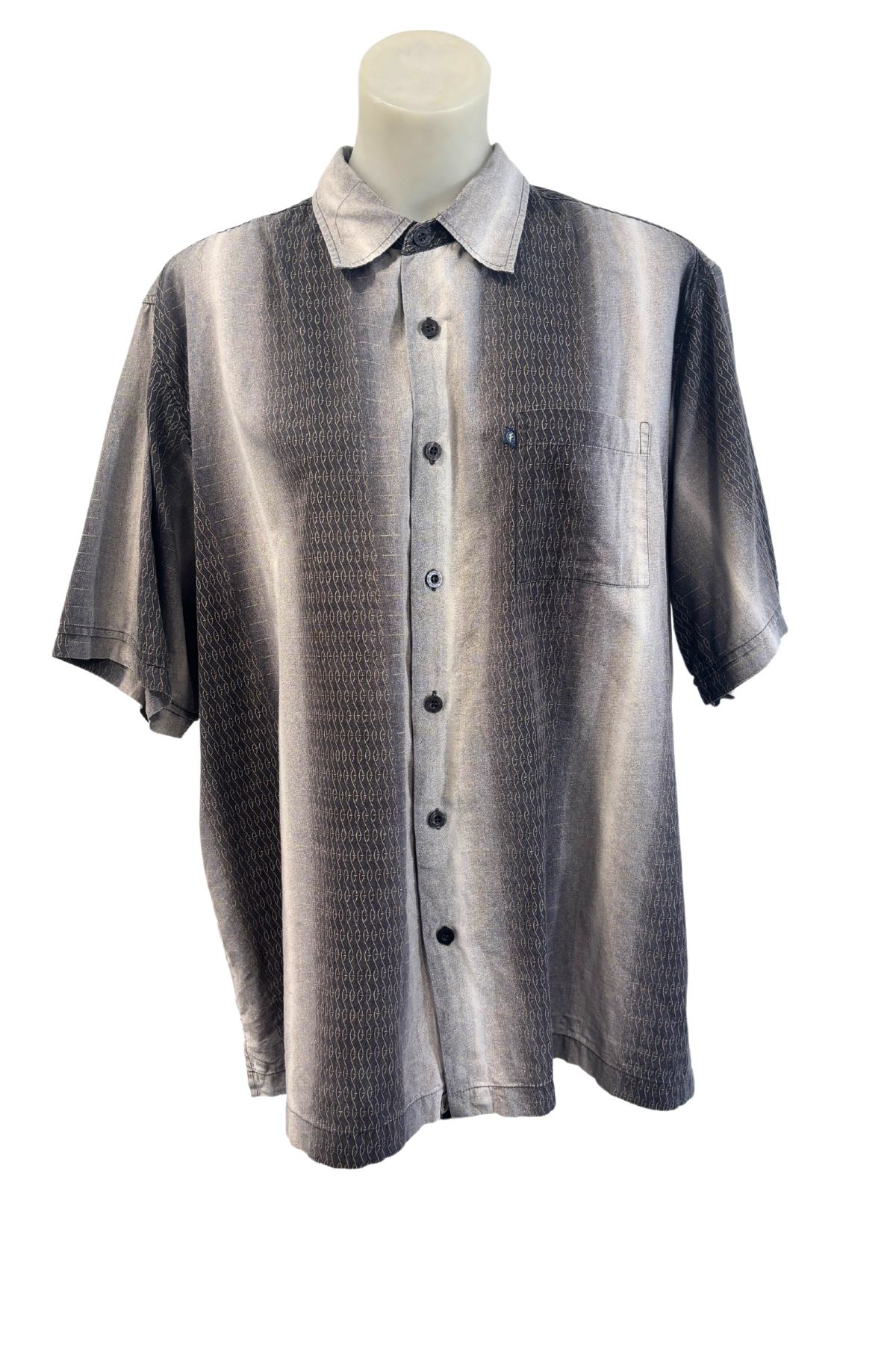 Function Frans Co Grey button up Shirt, XL