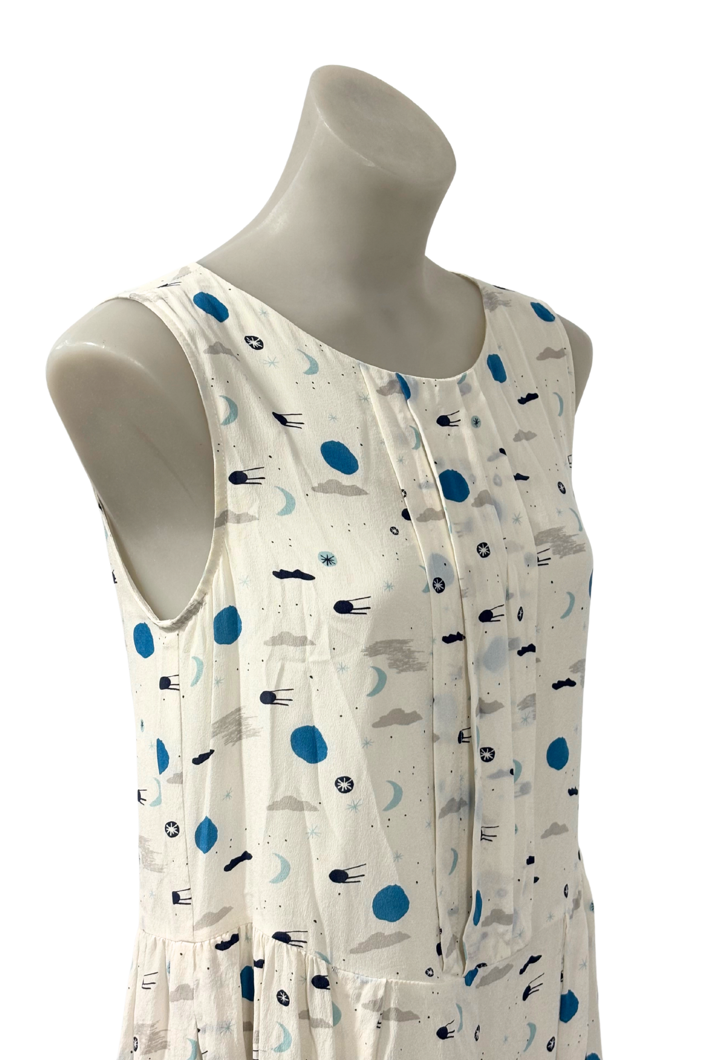 Karen Walker Night Sky midi dress, S