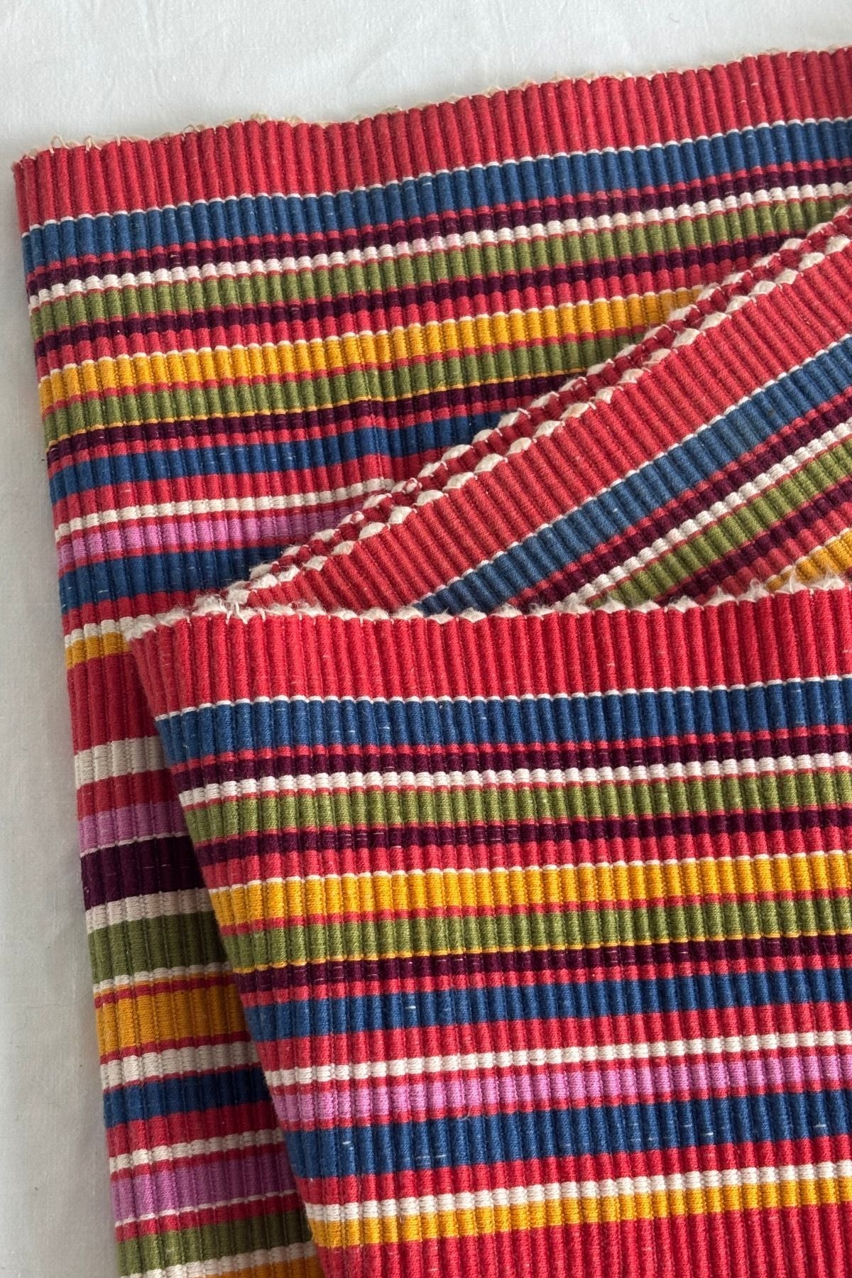 Colourful table runner