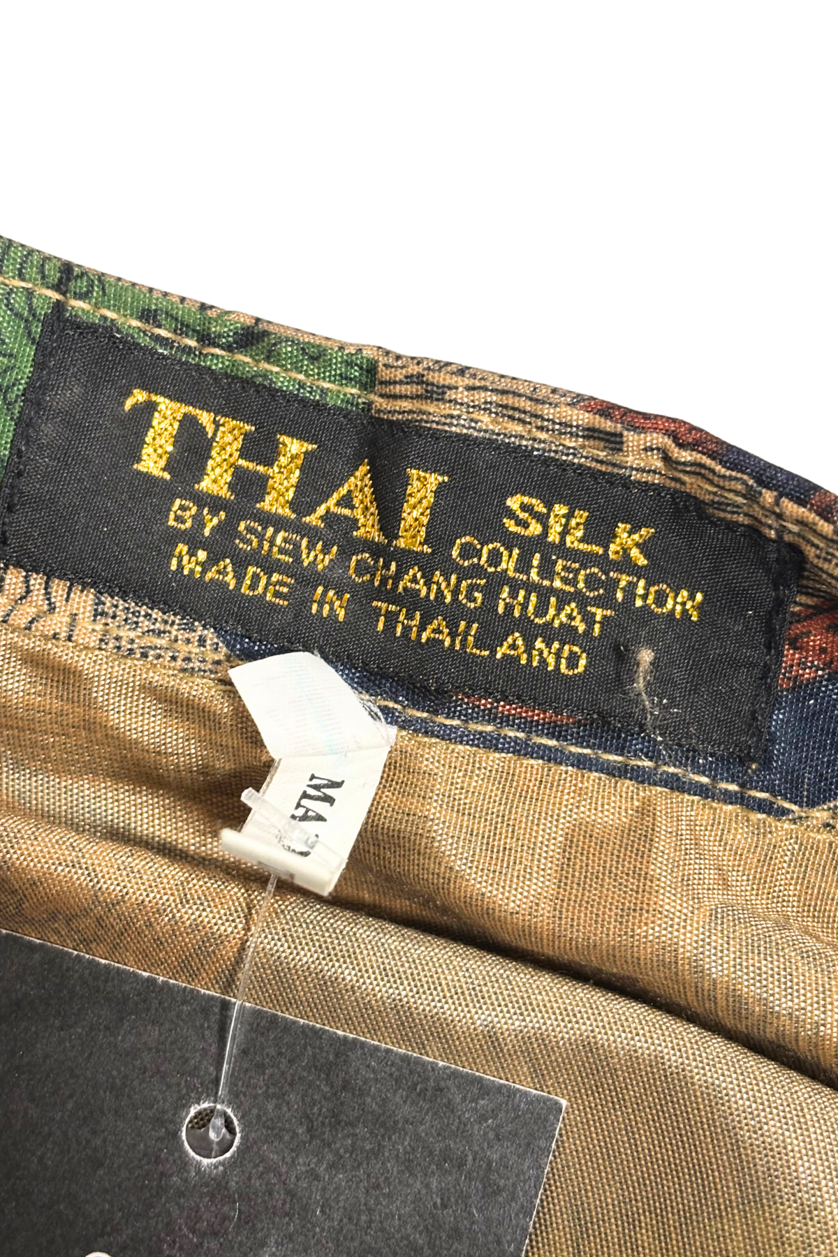 Thai silk collection silk shirt, XL