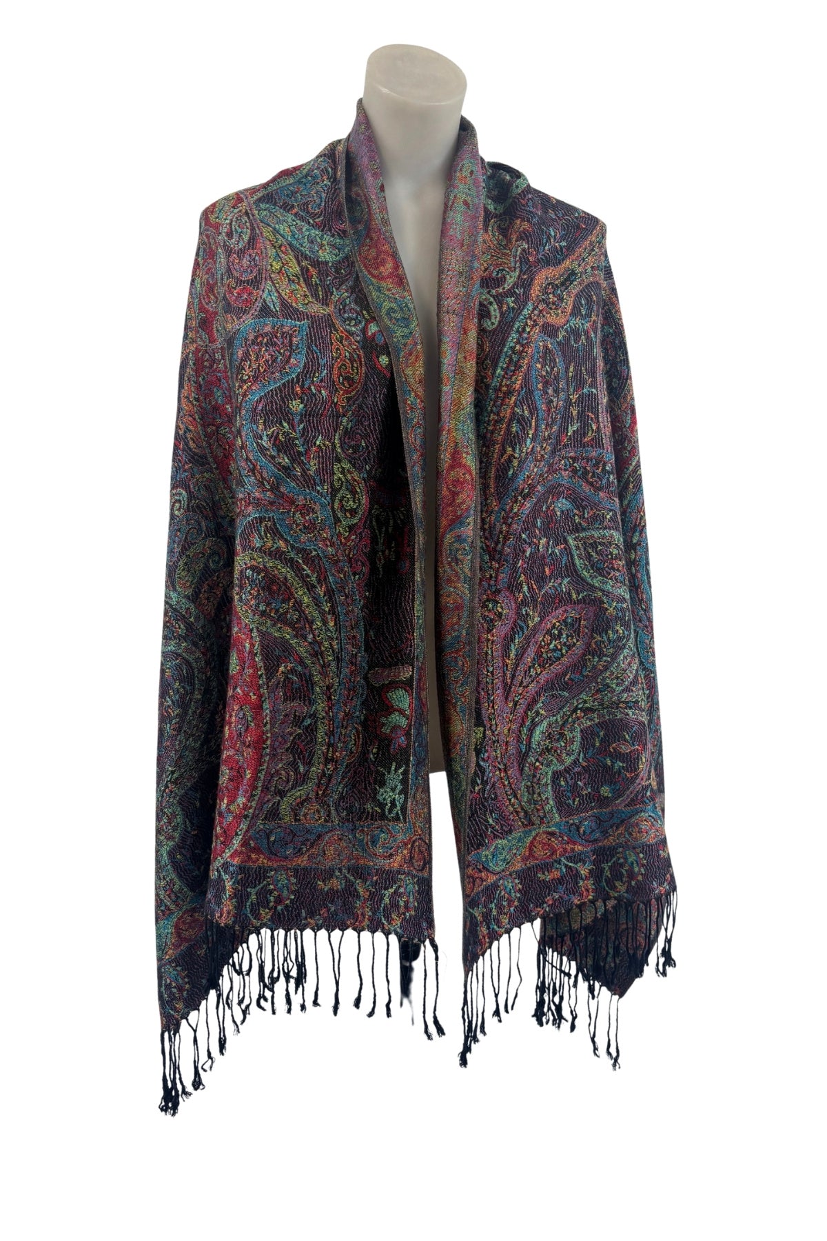 Multicoloured Pashmina dupe