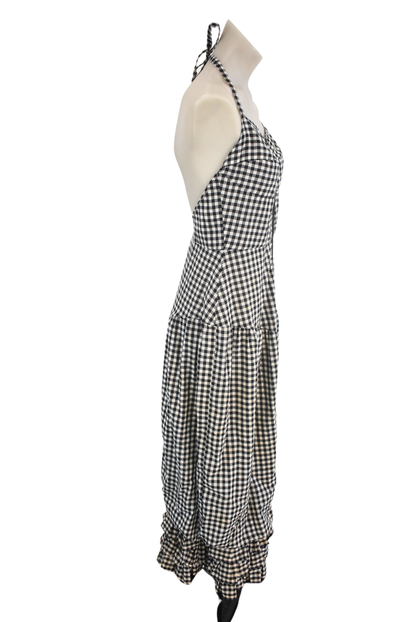 Stewart Limmer NZ made checkered dress, 12