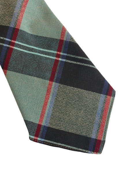 Sander 100% wool tartan tie
