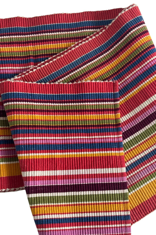 Colourful table runner