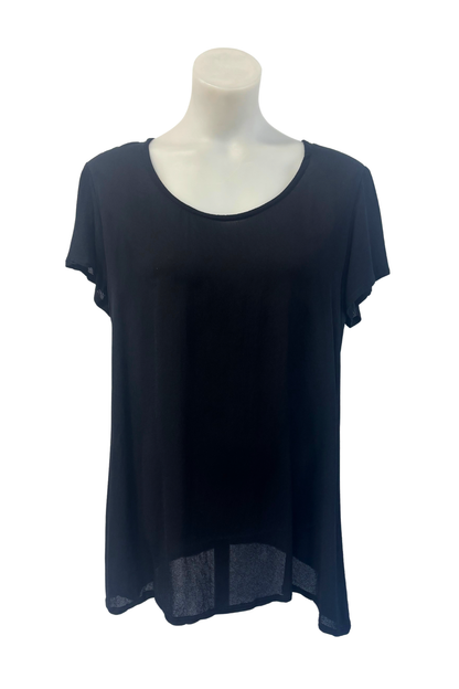 Thrive NZ made black flowy top