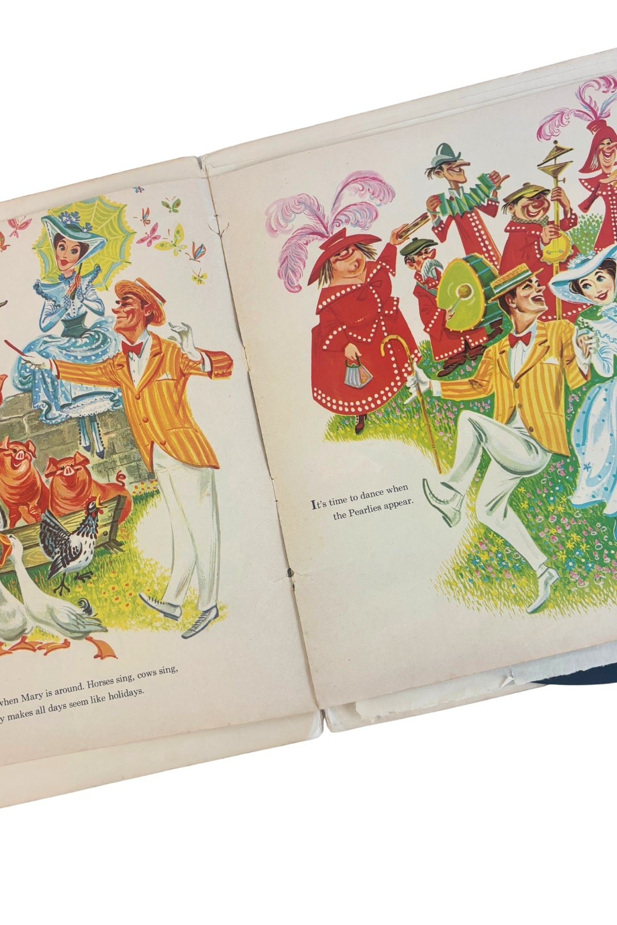 Vintage Walt Disney's Mary Poppins storybook vinyl 3922