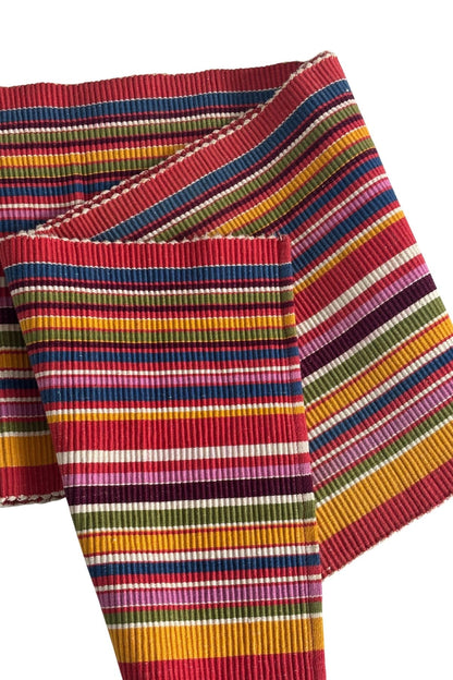 Colourful table runner