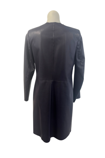 Ole vintage PU leather jacket, L