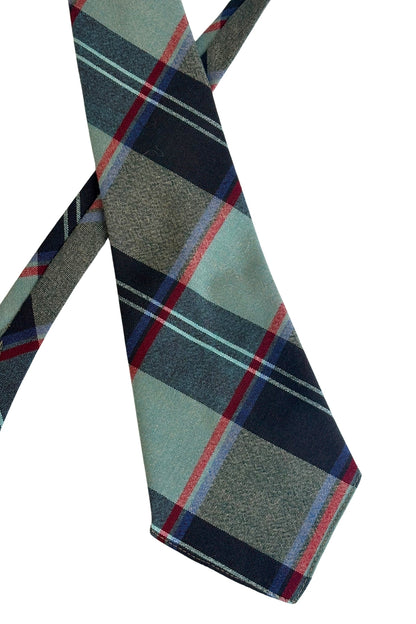 Sander 100% wool tartan tie