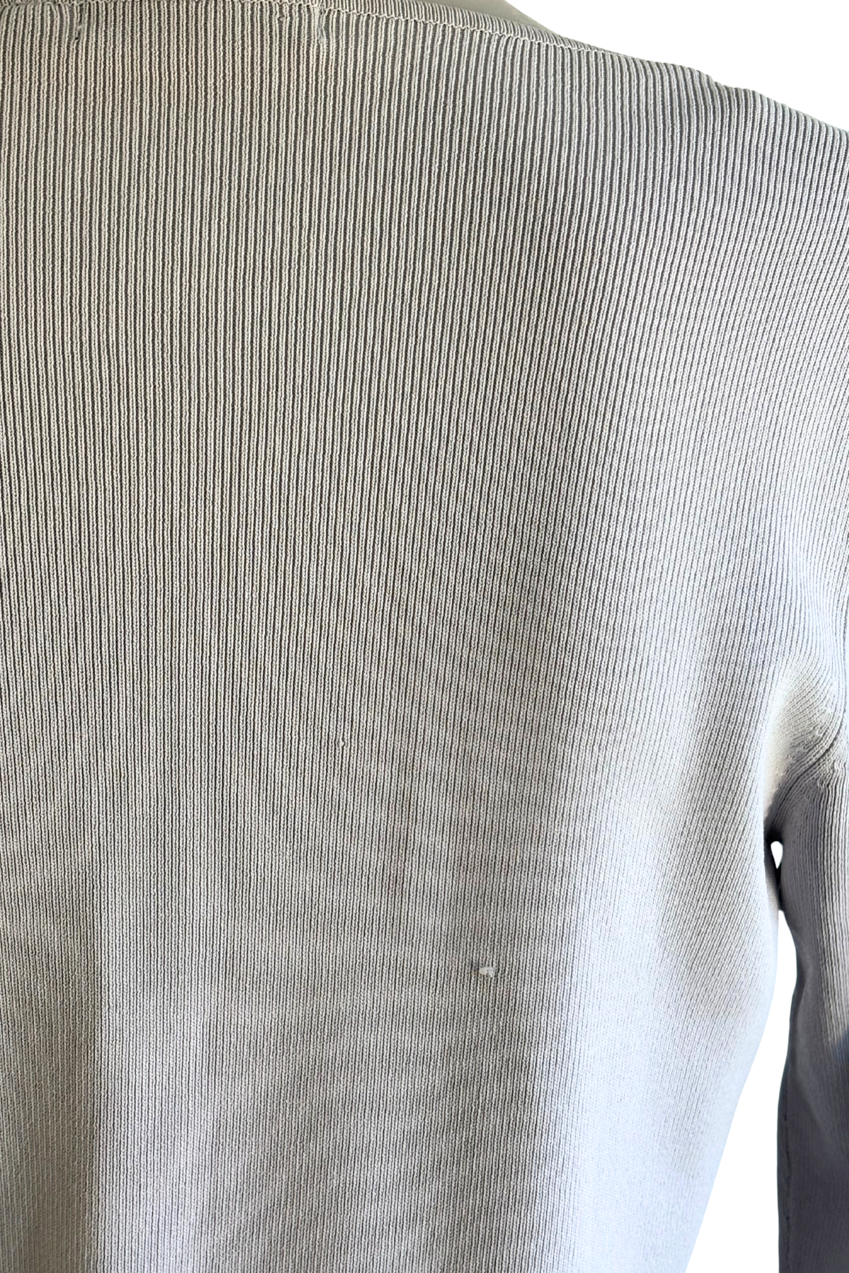 Marco Polo ribbed beaded top, L