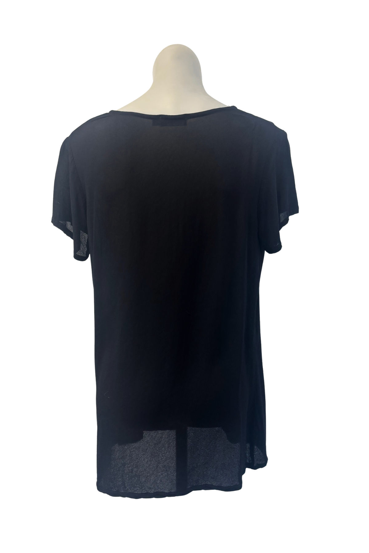 Thrive NZ made black flowy top