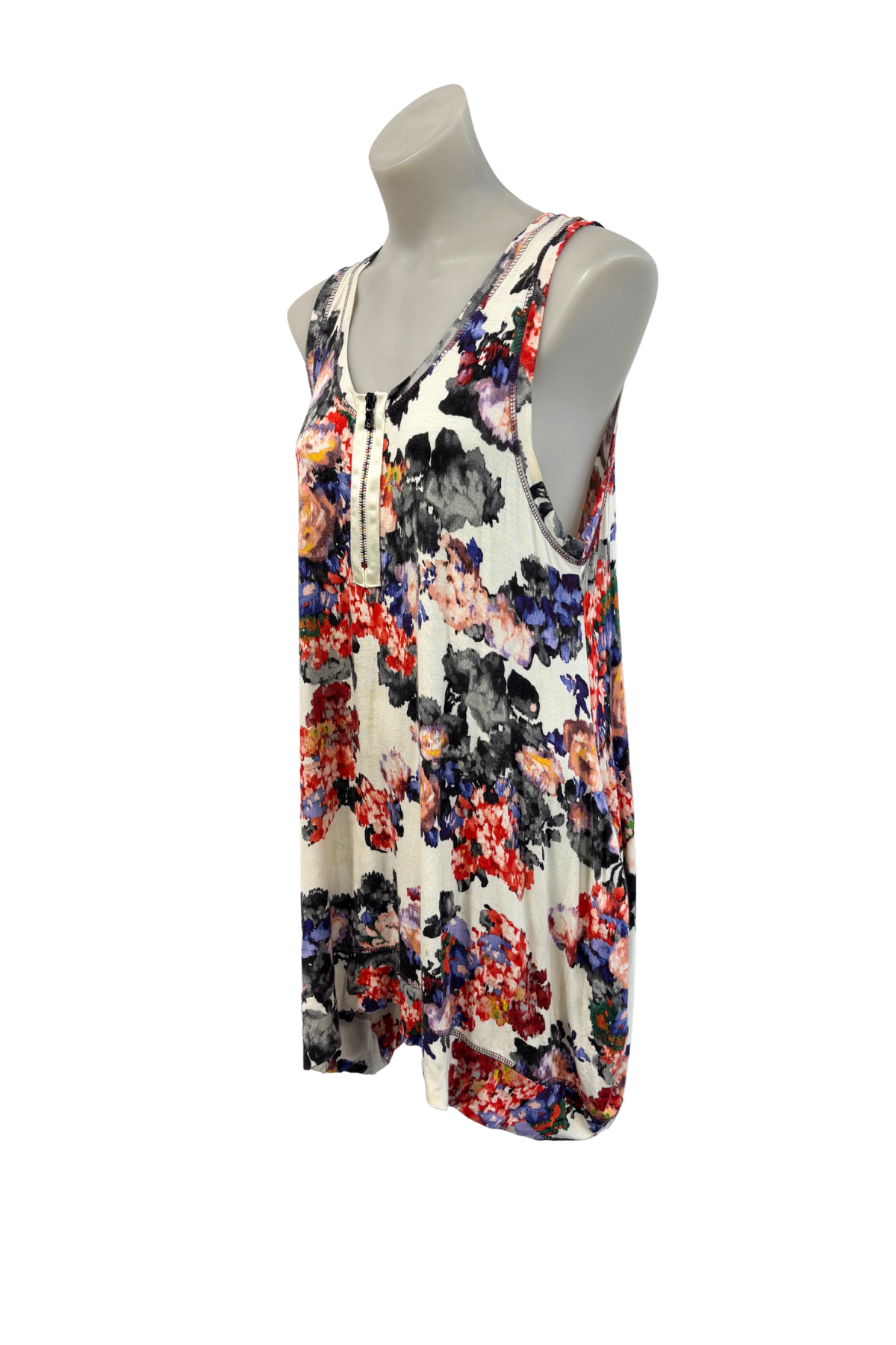 Chocolat colour blead tunic dress, 14