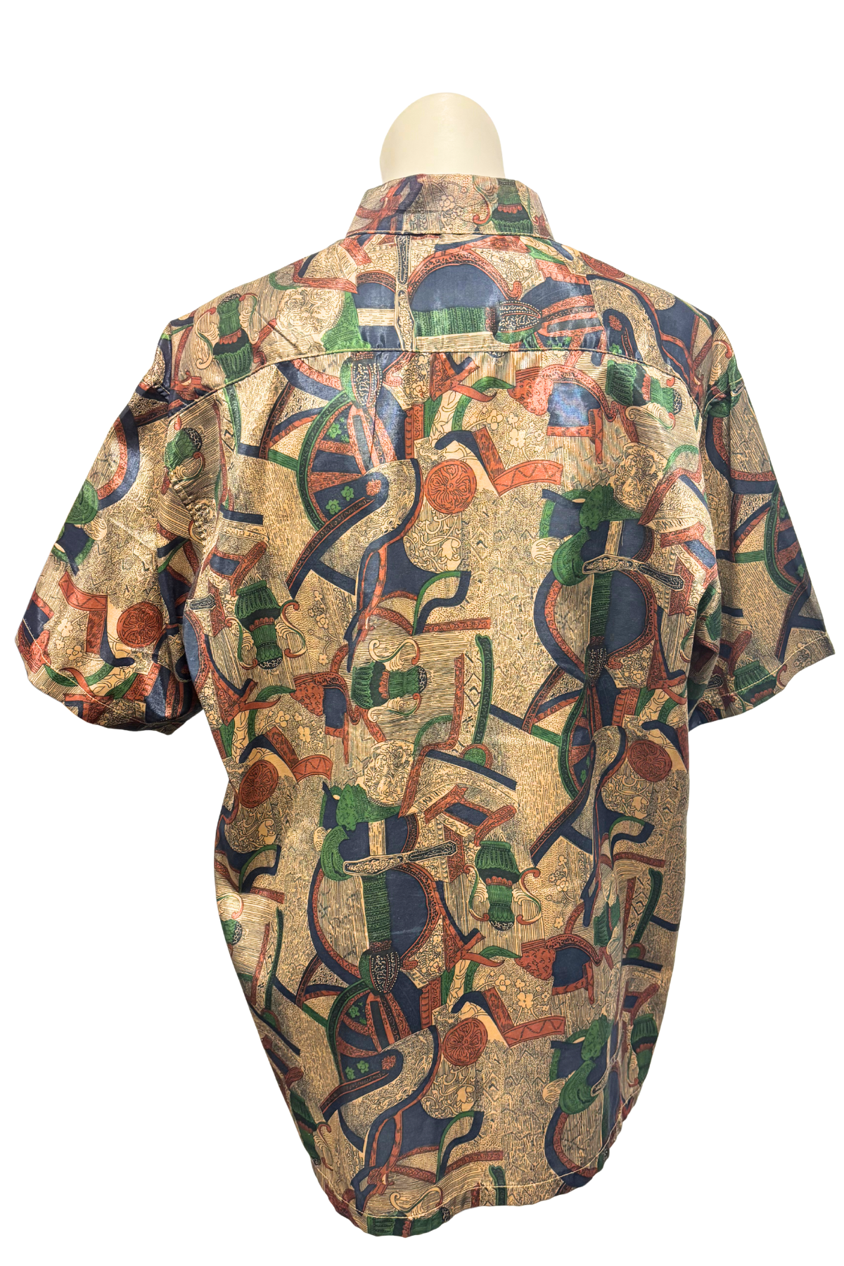 Thai silk collection silk shirt, XL