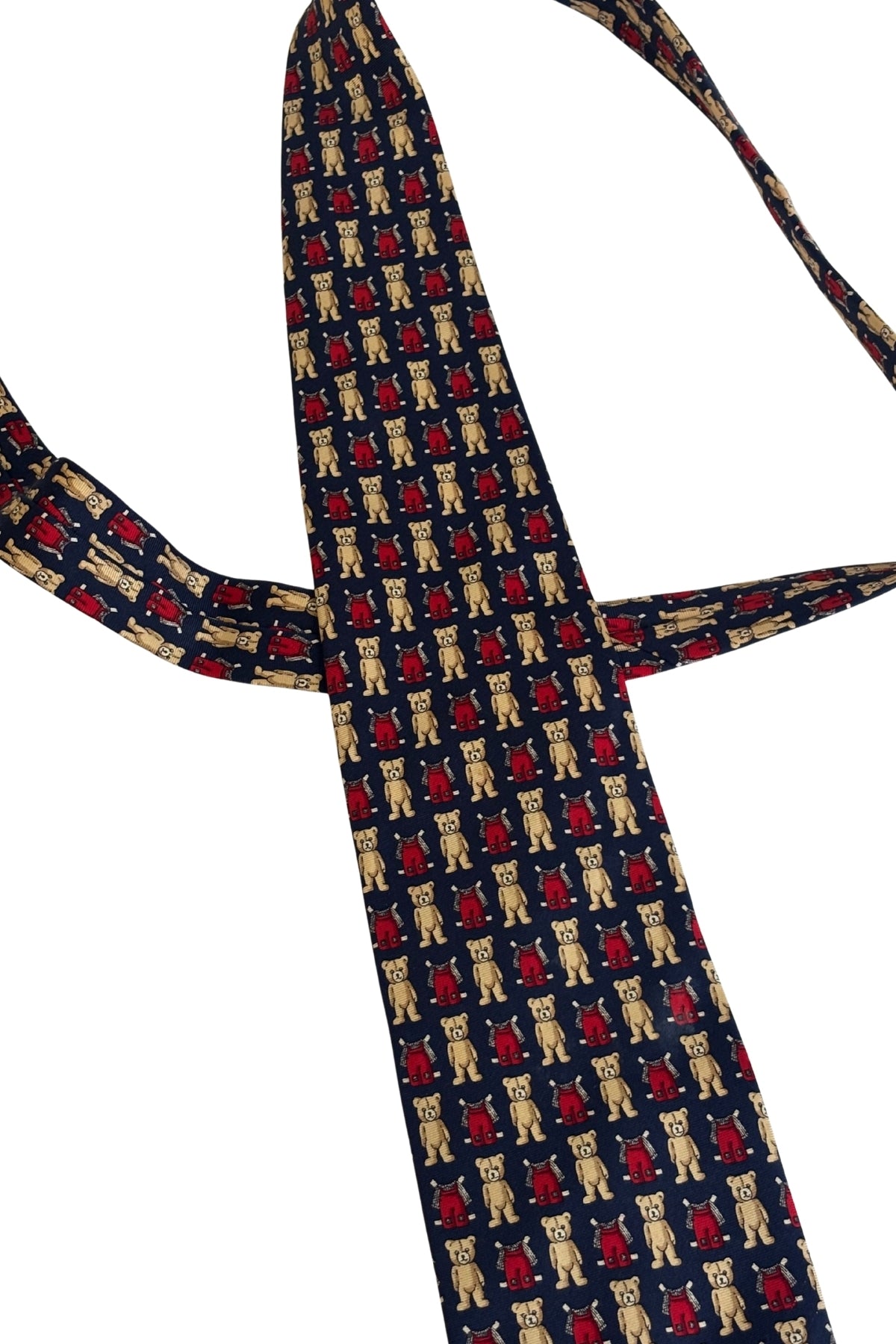St Michael from Marks + Spencer silk teddy bear tie