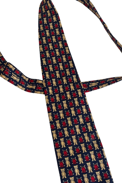 St Michael from Marks + Spencer silk teddy bear tie