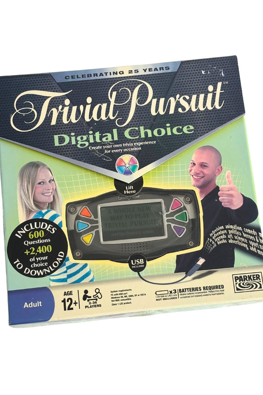 Trivia Pursuit Digital Choice game