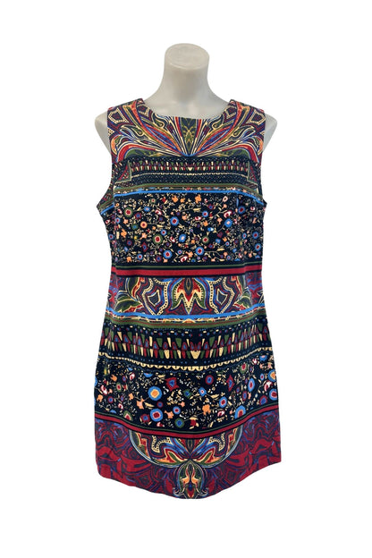 Desigual tribal print a-line vest dress, 14/16